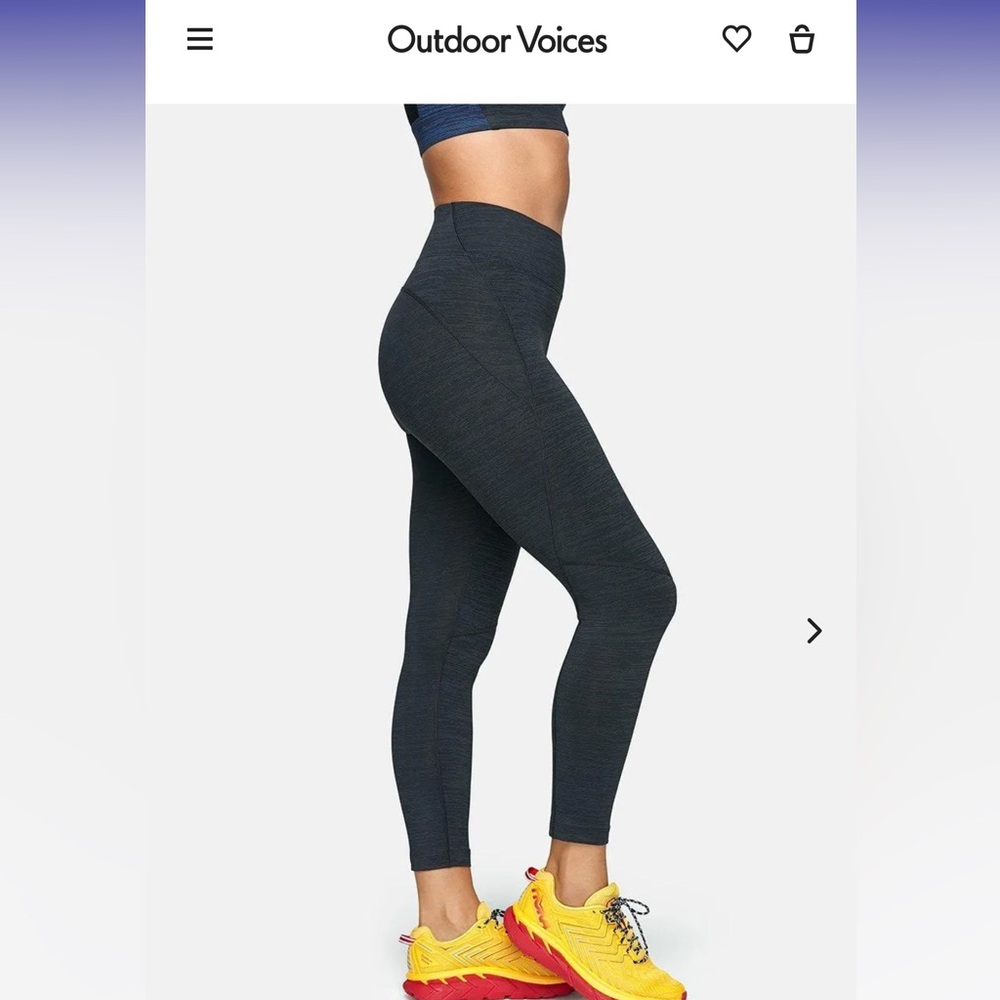 Outdoor Voices Techsweat 3/4 leggings